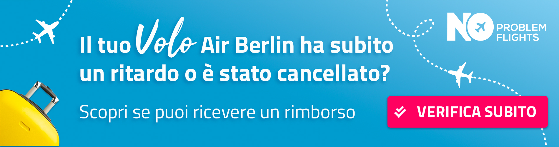 Volo Air Berlin in ritardo | No Problem Flights